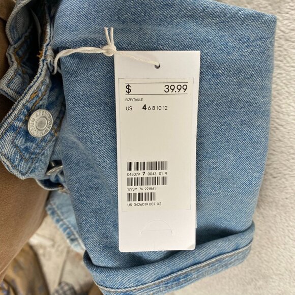 Women's Blue Denim Overalls - Picture 8 of 15